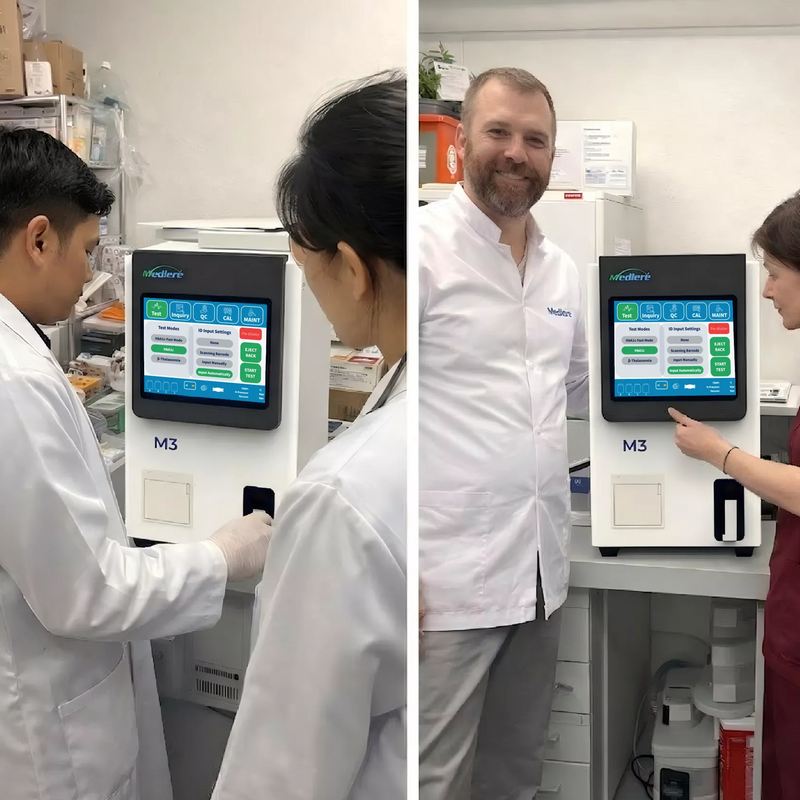Medlere M3 HPLC HbA1c Analyzer — Automated Clinical Glycated Hemoglobin Testing System